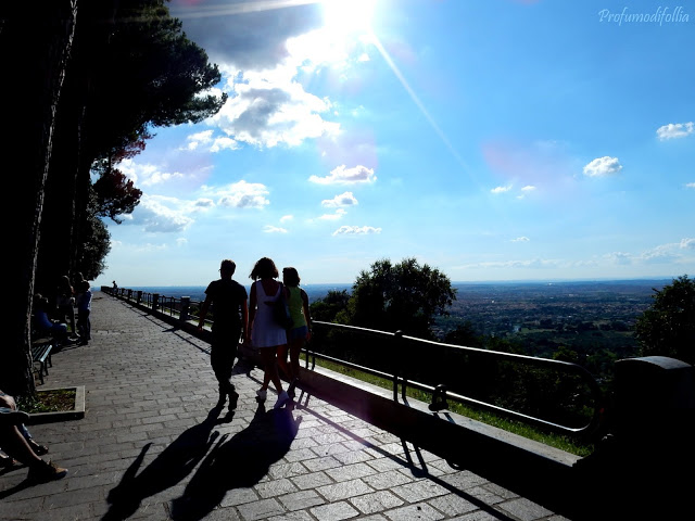 Tivoli, terrazza su Roma