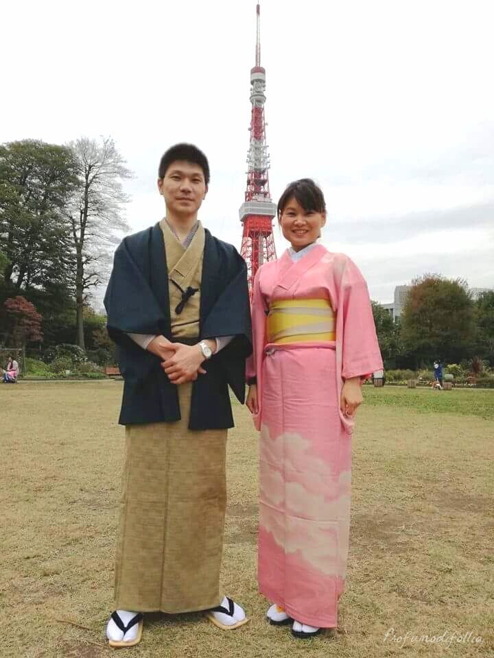 Hajime e Kaori Cuochi giapponesi a Tokyo, Giappone