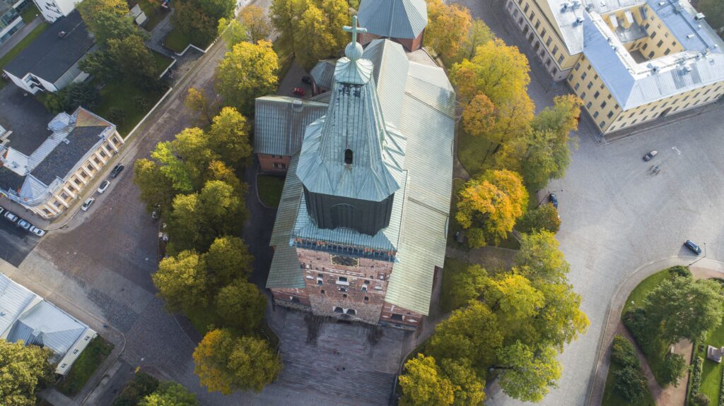 Cattedrale di Turku: punto di partenza della St.Olav waterway