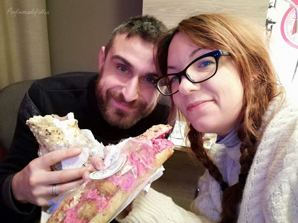 Noi che mangiamo i panini in camera a Stoccolma