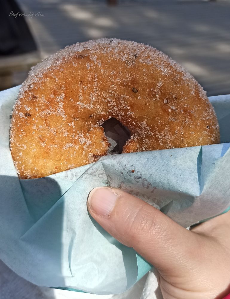 La ciambella che ho comprato a Pyynikki Cosa fare a Tampere: le ciambelle di Pyynikki