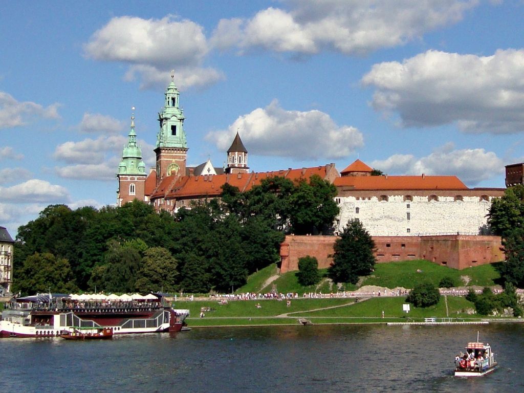 Il Castello di Wawel a Cracovia Il Castello di Wawel a Cracovia