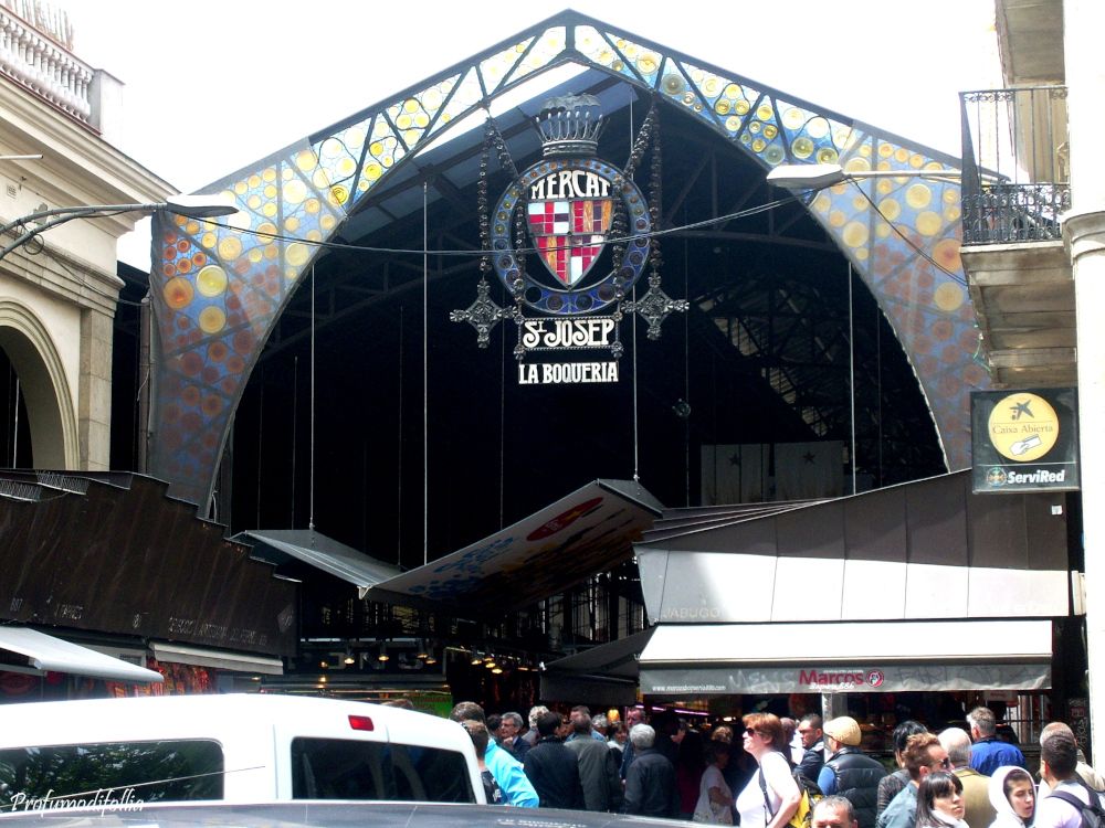 La Boqueria La Boqueria a Barcellona