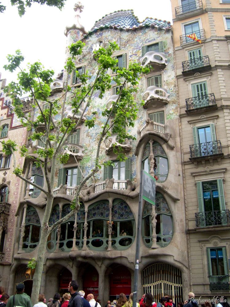 Casa Battlò a Barcellona Casa Battlò - diario di viaggio Barcellona
