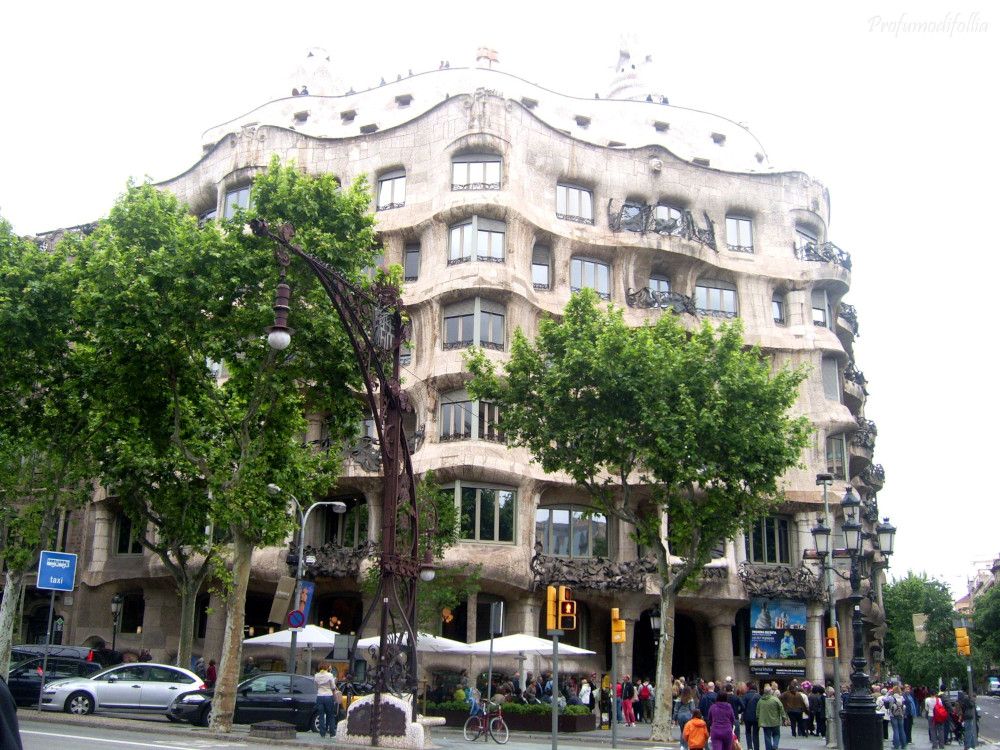Casa Milà o La Pedrera Casa Milà - diario di viaggio Barcellona