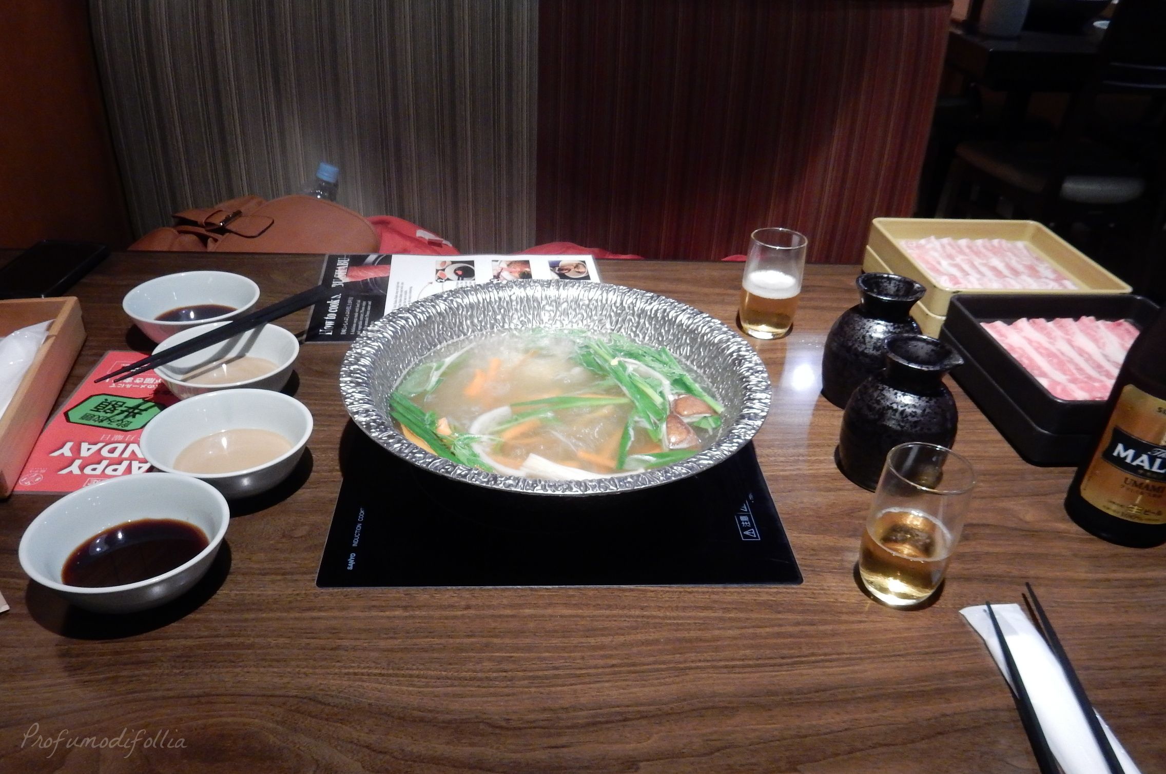 dove mangiare a Tokyo shabu shabu