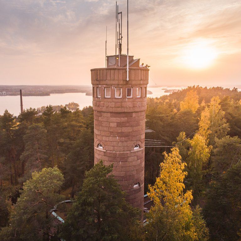 Pyynikki Tower a Tampere Visitare la Finlandia in estate: tramonto a Pyynikki