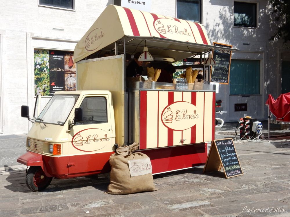 Festival street food Roma: furgoncino de La Panella