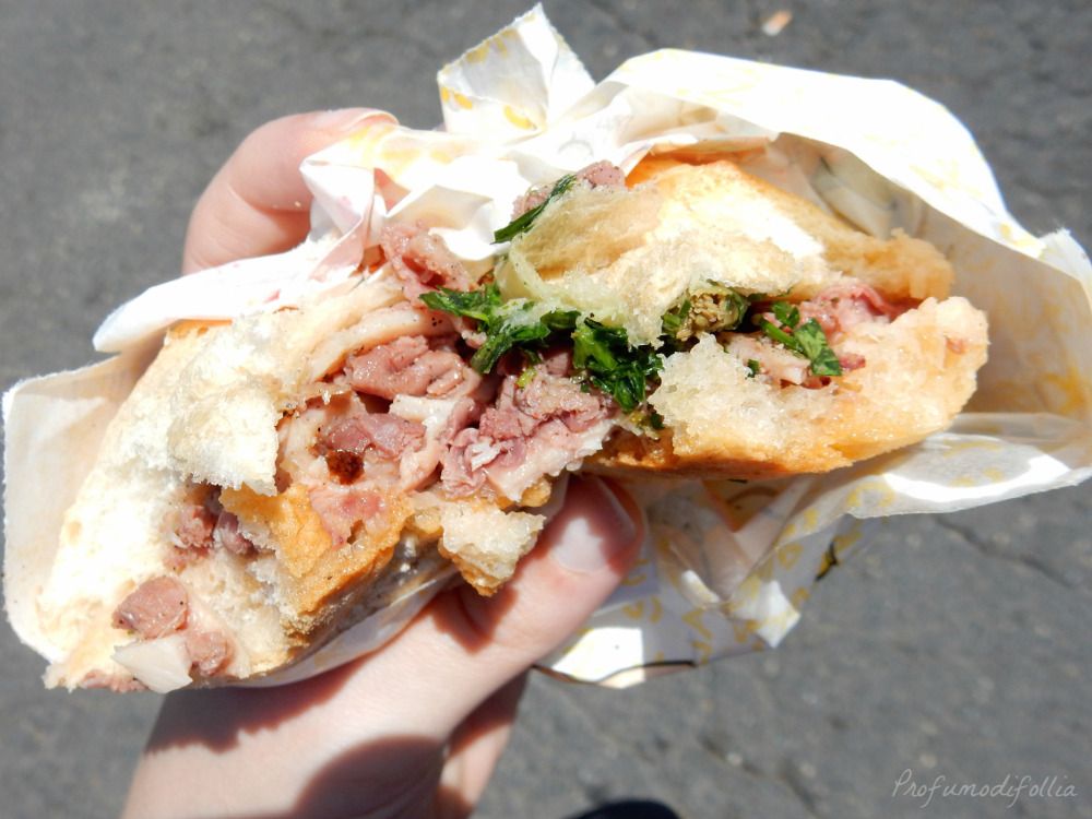 Gnam Festival europeo del cibo di strada: panino col lampredotto