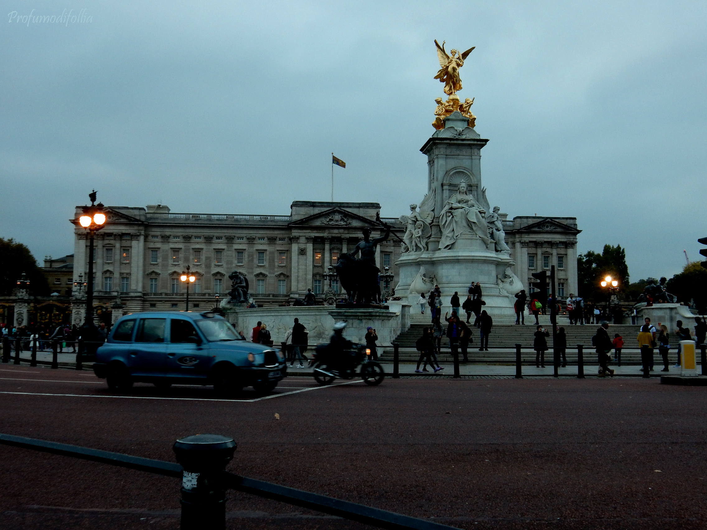 Buckingham Palace diario di viaggio Londra
