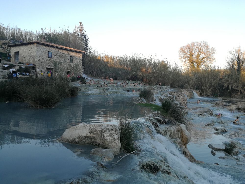 Piscine naturali delle Terme di Saturnia Terme di Saturnia in Toscana