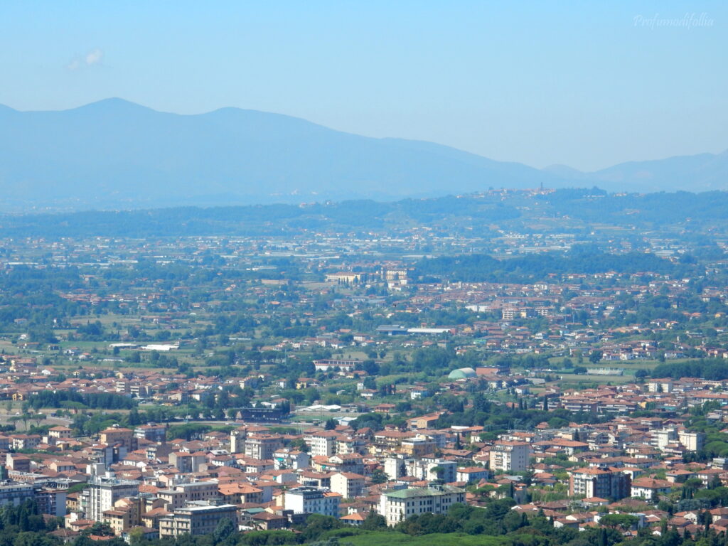 Panorama dalla stazione a monte, Montecatini Alto