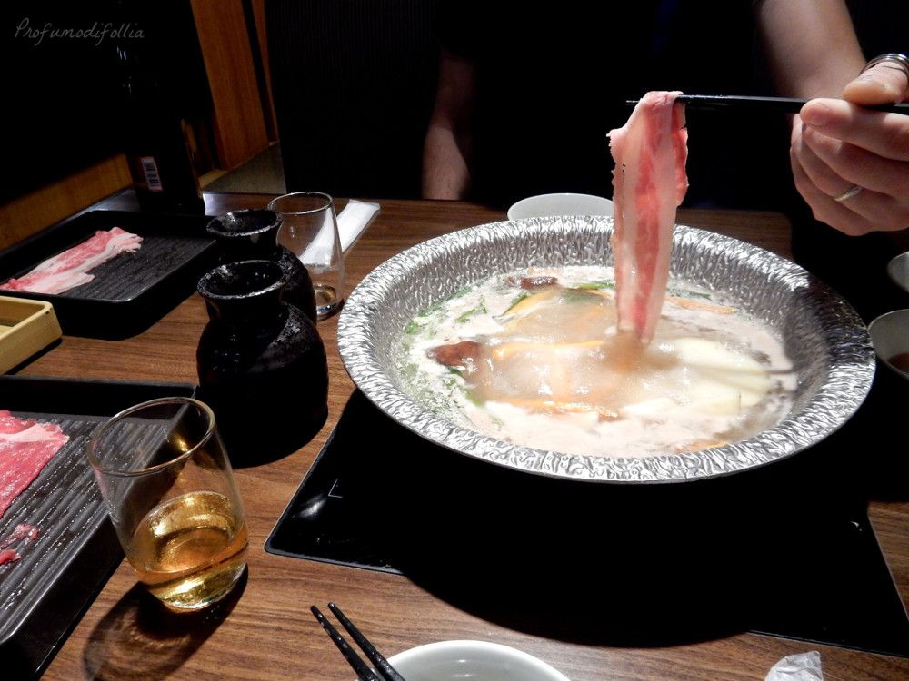 Cena shabu-shabu Diario di viaggio Giappone: cena shabu-shabu