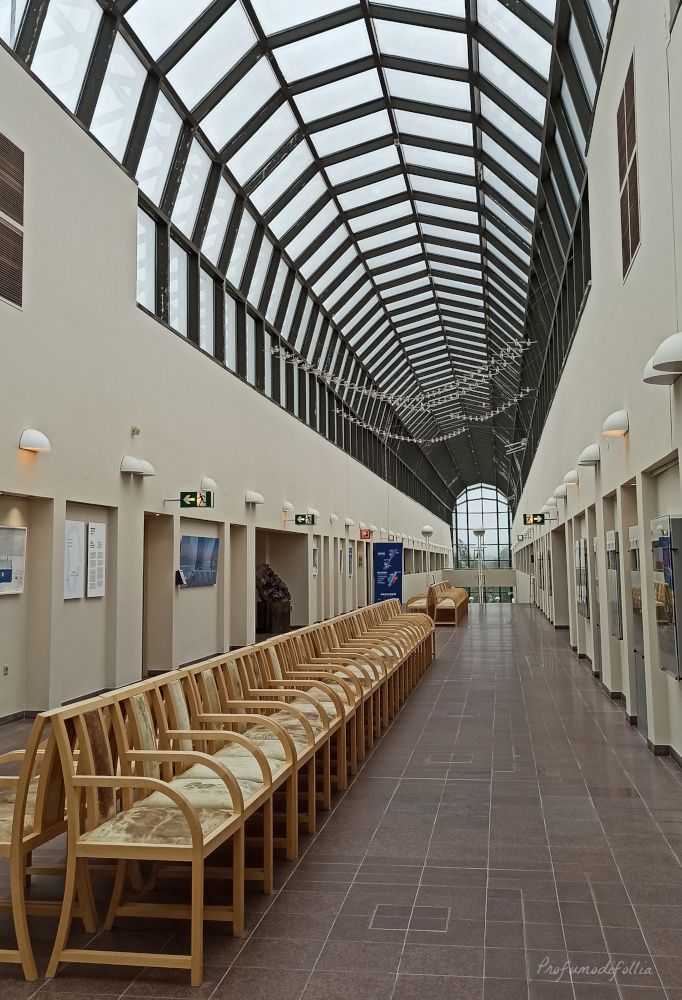 Rovaniemi cosa vedere: il corridoio del museo Arktikum