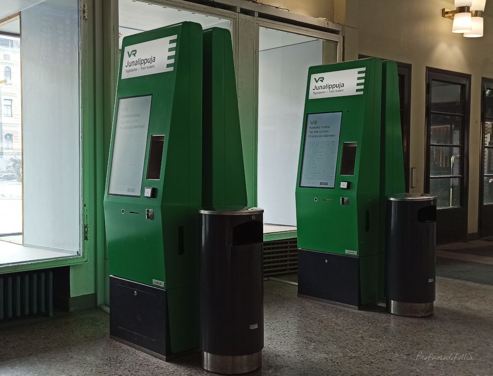 I totem di VR per prenotare i treni in Finlandia