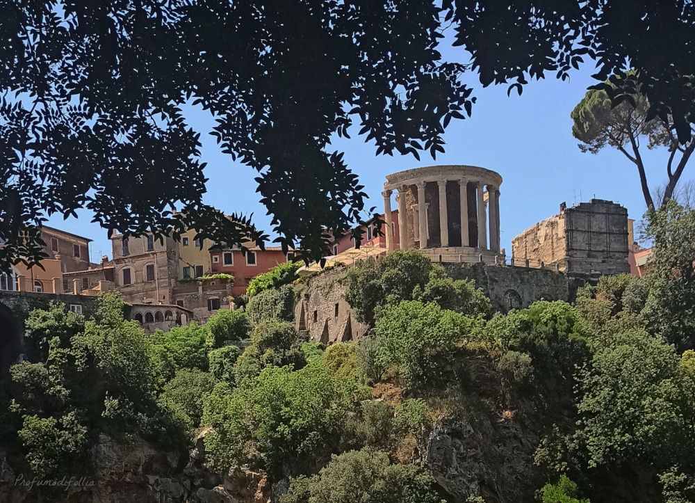 L'acropoli di Tivoli vista da Villa Gregoriana L'acropoli di Tivoli vista dal parco di Villa Gregoriana