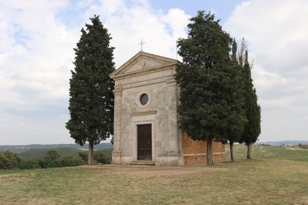 Cappella della Madonna di Vitaleta in Val d'Orcia Val d'Orcia, Cappella della Madonna di Vitaleta